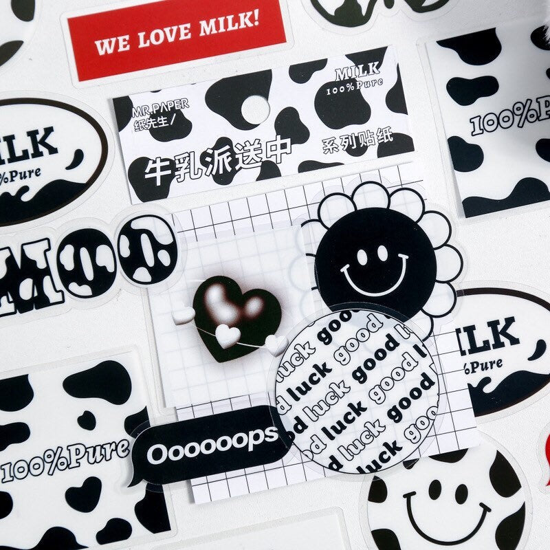 PET Cow Sticker Pack